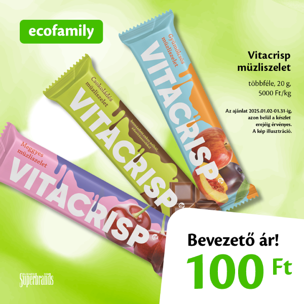 Eco Family: Vitacrisp műzliszelet