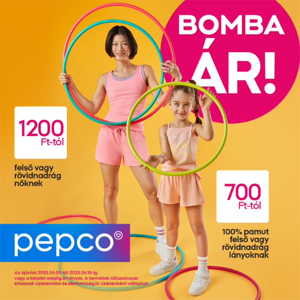 Pepco: Júniusi promóció