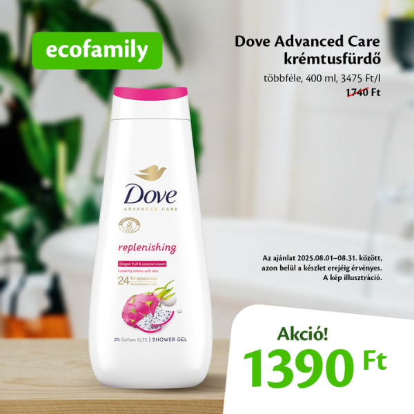 Ecofamily: Tusfürdő akció