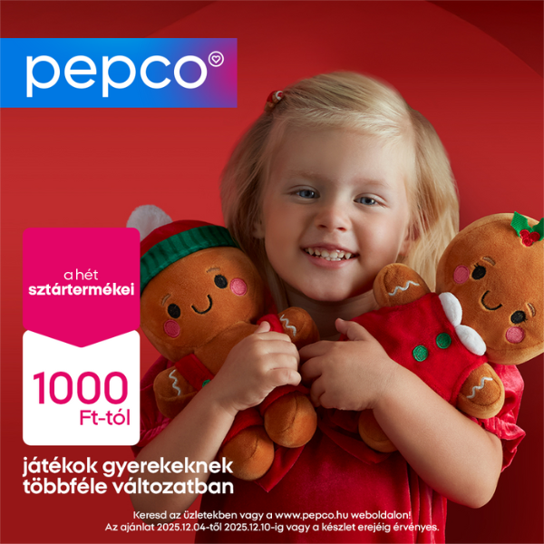 Pepco: Decemberi promóció